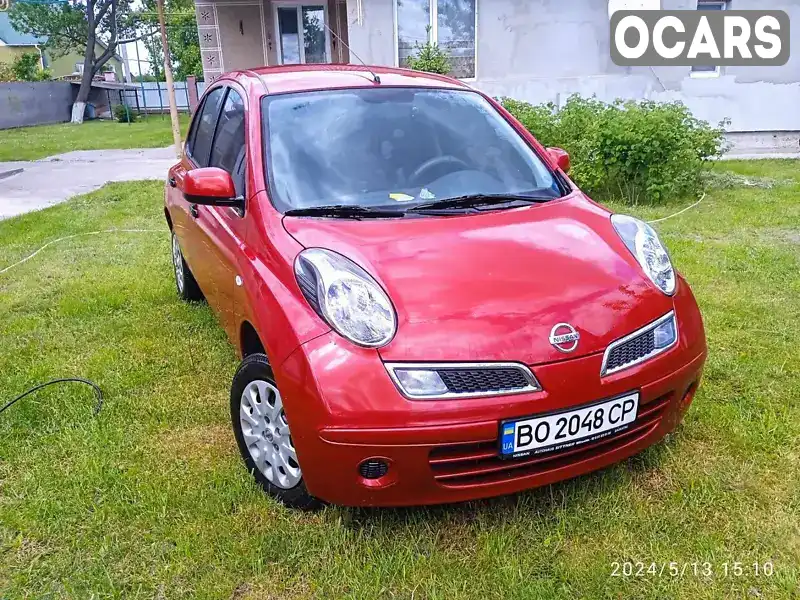 Хэтчбек Nissan Micra 2010 1.24 л. Ручная / Механика обл. Тернопольская, Борщев - Фото 1/17