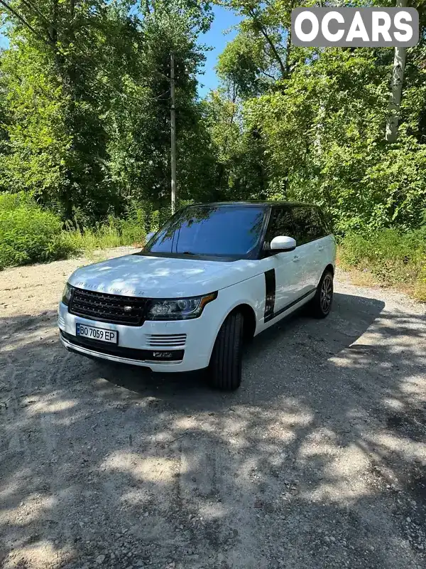 Внедорожник / Кроссовер Land Rover Range Rover 2016 3 л. Автомат обл. Днепропетровская, Днепр (Днепропетровск) - Фото 1/21