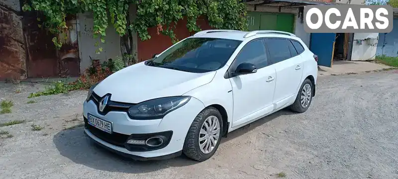 Универсал Renault Megane 2015 1.5 л. Ручная / Механика обл. Хмельницкая, Каменец-Подольский - Фото 1/21