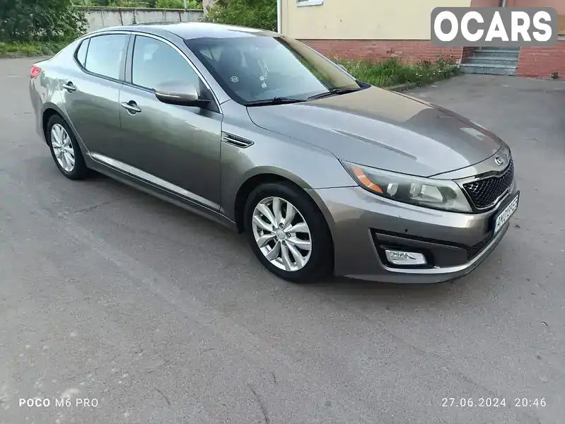 Седан Kia Optima 2014 2.36 л. Автомат обл. Житомирская, Житомир - Фото 1/8