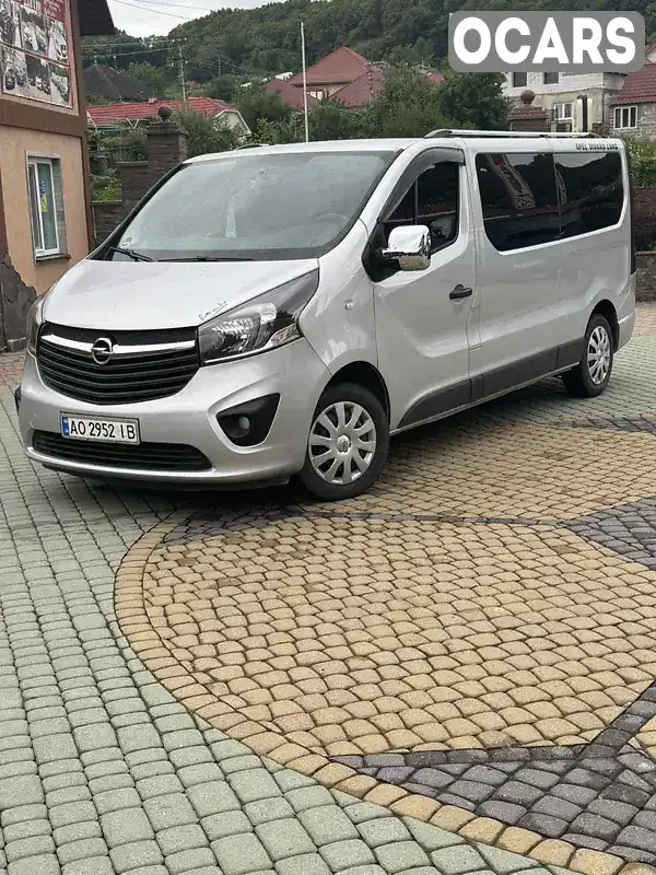 Мінівен Opel Vivaro 2017 1.6 л. Ручна / Механіка обл. Закарпатська, location.city.vilkhivka - Фото 1/21