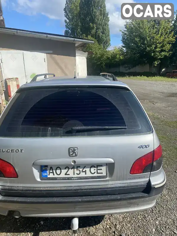 Універсал Peugeot 406 2001 1.91 л. Ручна / Механіка обл. Закарпатська, Ужгород - Фото 1/6