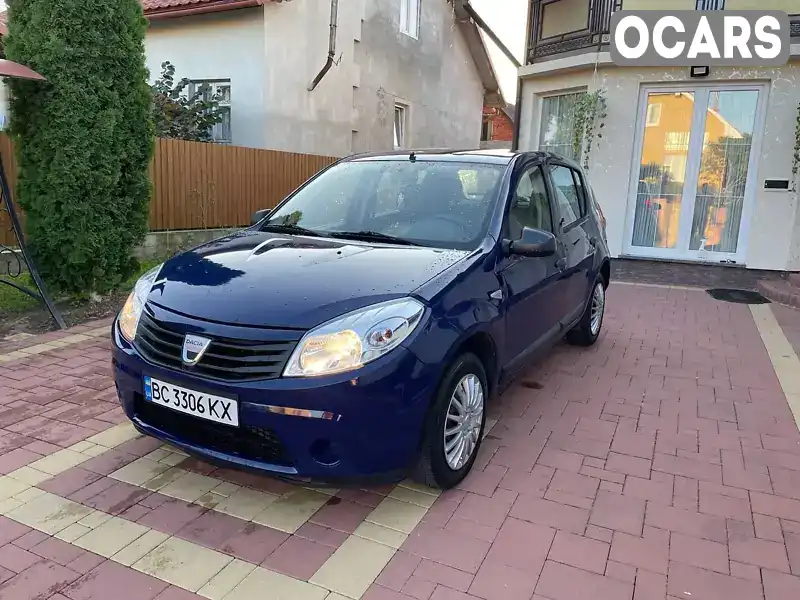 Хэтчбек Dacia Sandero 2009 1.2 л. Ручная / Механика обл. Львовская, Стрый - Фото 1/14