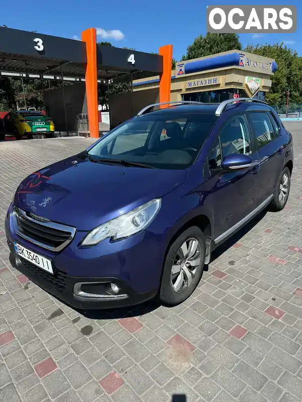 Внедорожник / Кроссовер Peugeot 2008 2014 1.2 л. Автомат обл. Хмельницкая, Хмельницкий - Фото 1/21