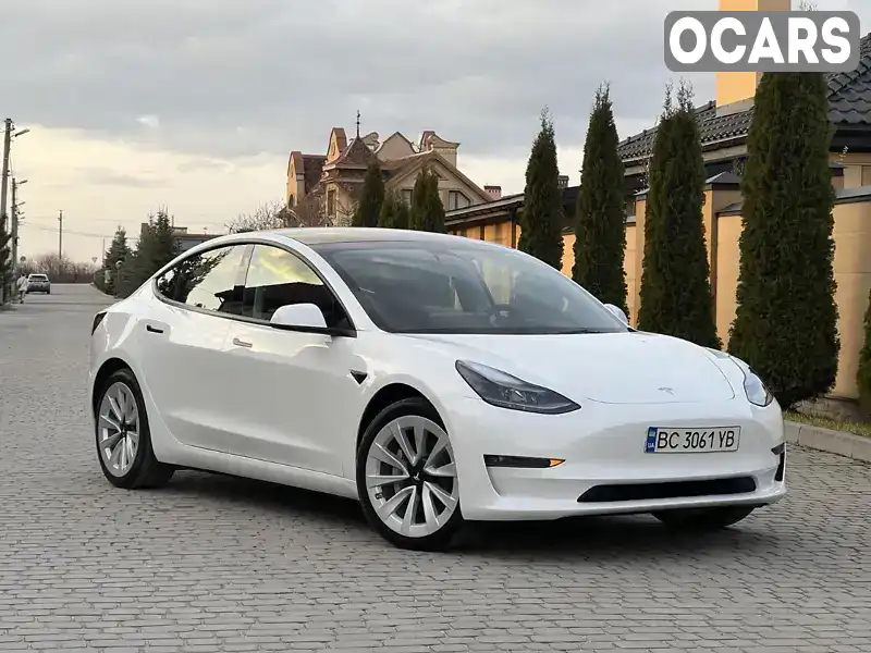 Седан Tesla Model 3 2022 null_content л. Автомат обл. Львівська, Львів - Фото 1/13