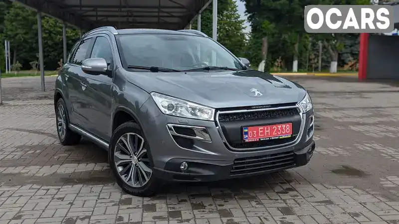 Позашляховик / Кросовер Peugeot 4008 2012 1.8 л. Ручна / Механіка обл. Рівненська, Дубно - Фото 1/21