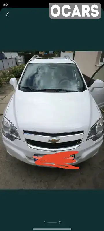 Позашляховик / Кросовер Chevrolet Captiva 2014 2.38 л. Автомат обл. Дніпропетровська, Нікополь - Фото 1/5