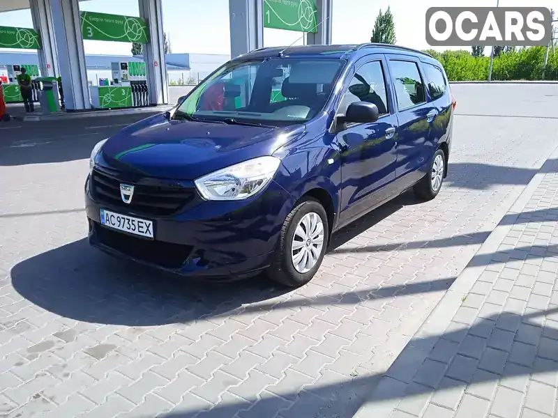 Мінівен Dacia Lodgy 2013 1.6 л. Ручна / Механіка обл. Волинська, Луцьк - Фото 1/21