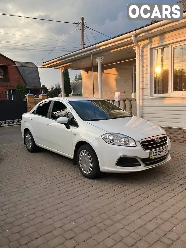 Седан Fiat Linea 2013 1.25 л. Ручна / Механіка обл. Харківська, location.city.pisochyn - Фото 1/8