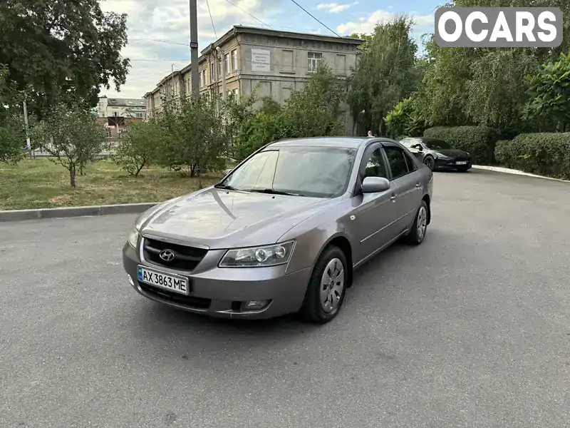 Седан Hyundai Sonata 2007 2 л. Ручная / Механика обл. Харьковская, Харьков - Фото 1/15