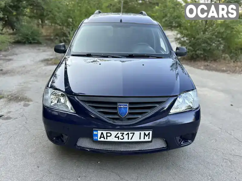 Седан Dacia Logan 2008 1.6 л. Ручная / Механика обл. Запорожская, Запорожье - Фото 1/16