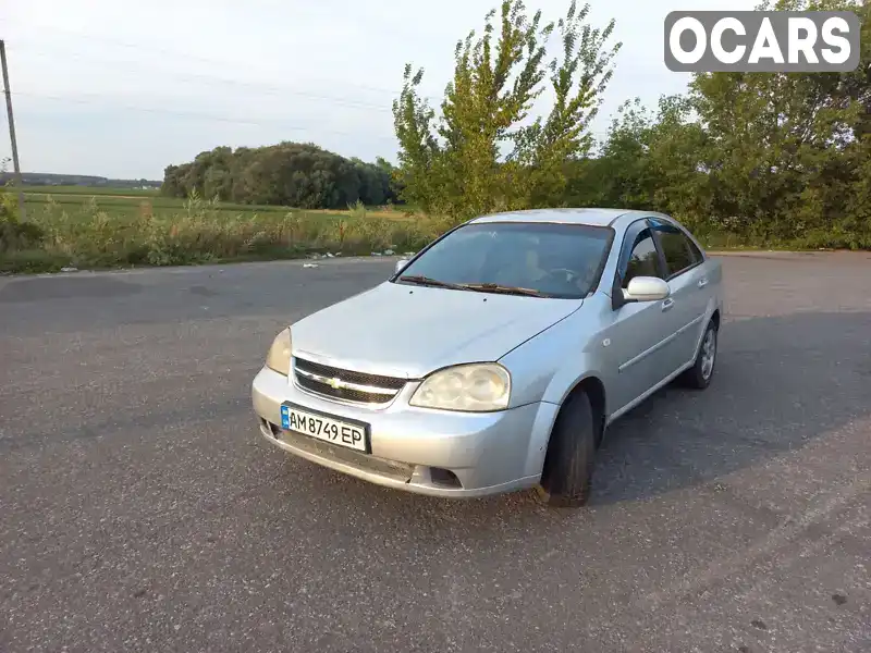 Седан Chevrolet Lacetti 2006 1.8 л. Ручна / Механіка обл. Житомирська, Бердичів - Фото 1/16