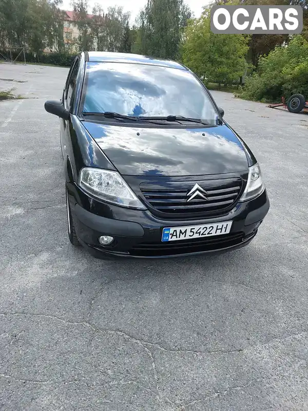 Хетчбек Citroen C3 2002 1.4 л. Автомат обл. Житомирська, Звягель - Фото 1/13