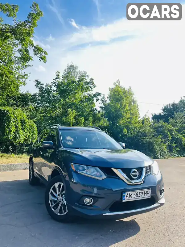 Внедорожник / Кроссовер Nissan Rogue 2015 2.49 л. Вариатор обл. Житомирская, Чуднов - Фото 1/11