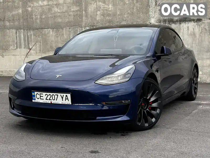 Седан Tesla Model 3 2022 null_content л. Автомат обл. Черновицкая, Черновцы - Фото 1/21