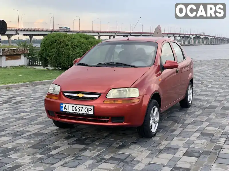 Седан Chevrolet Aveo 2004 1.5 л. Ручна / Механіка обл. Київська, Київ - Фото 1/21