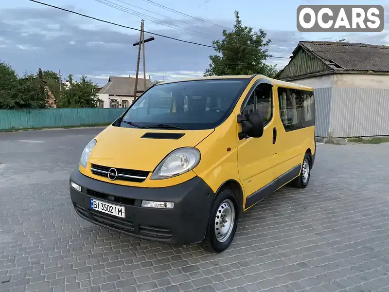 Минивэн Opel Vivaro 2004 1.9 л. Ручная / Механика обл. Полтавская, Козельщина - Фото 1/21