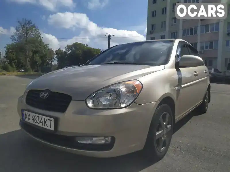 Седан Hyundai Accent 2008 1.6 л. Ручна / Механіка обл. Харківська, Харків - Фото 1/21