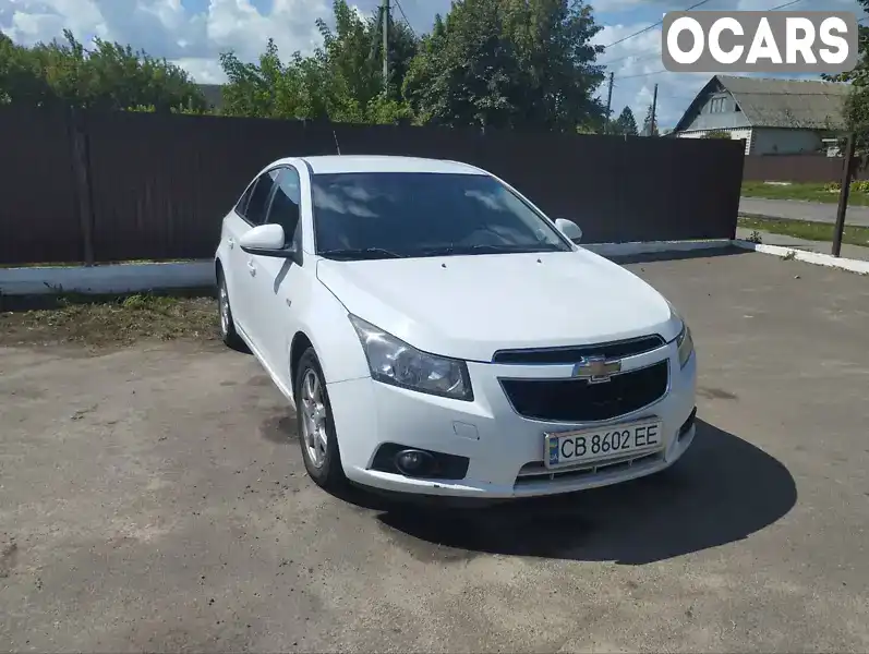 Седан Chevrolet Cruze 2010 1.99 л. Ручна / Механіка обл. Чернігівська, Мена - Фото 1/10