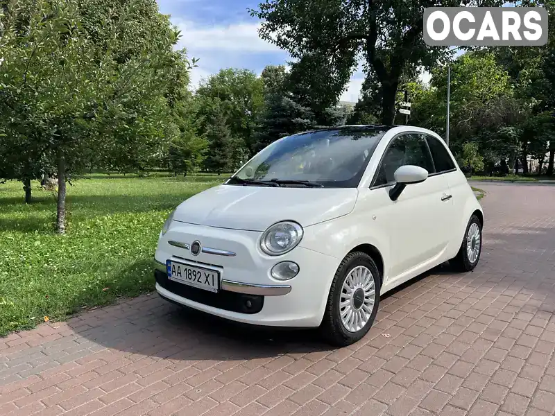 Хетчбек Fiat 500 2010 1.2 л. Автомат обл. Київська, Київ - Фото 1/3