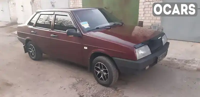 Седан ВАЗ / Lada 21099 2007 1.6 л. Ручна / Механіка обл. Дніпропетровська, Дніпро (Дніпропетровськ) - Фото 1/6