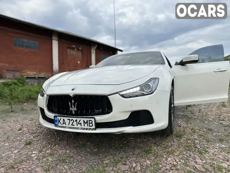 Седан Maserati Ghibli 2016 2.99 л. Автомат обл. Киевская, Киев - Фото 1/21