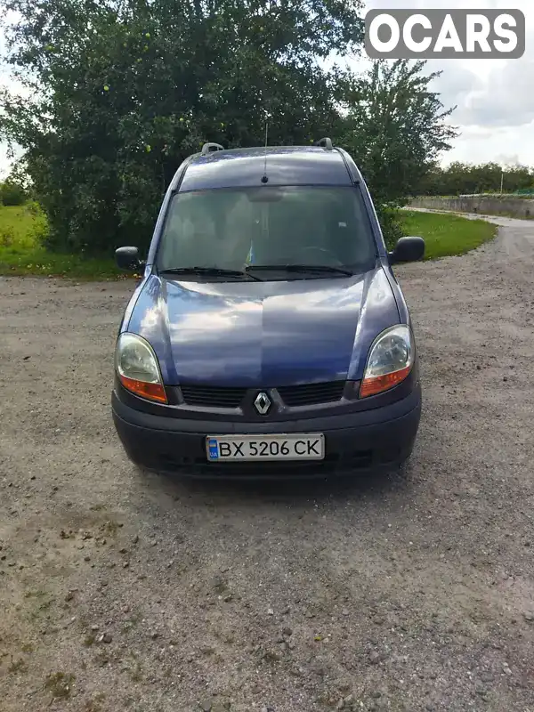 Минивэн Renault Kangoo 2004 null_content л. Ручная / Механика обл. Хмельницкая, Изяслав - Фото 1/12