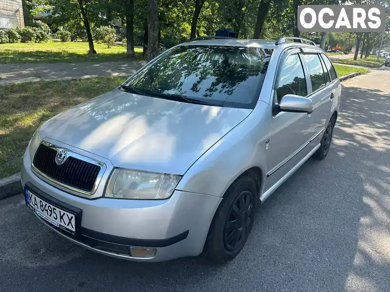 Универсал Skoda Fabia 2001 1.39 л. Ручная / Механика обл. Киевская, Киев - Фото 1/18