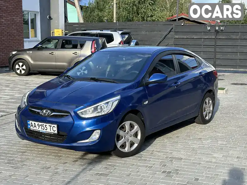 Седан Hyundai Accent 2013 1.4 л. Ручная / Механика обл. Киевская, Киев - Фото 1/21