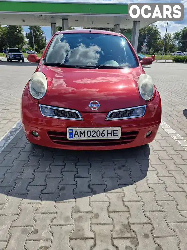 Хетчбек Nissan Micra 2008 1.39 л. Автомат обл. Житомирська, Житомир - Фото 1/21