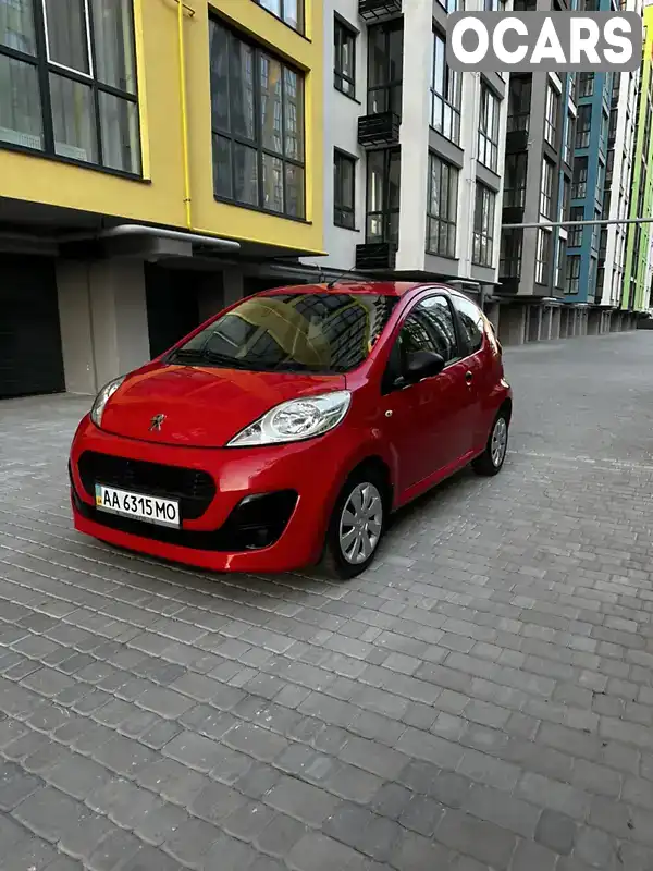 Хетчбек Peugeot 107 2012 1 л. обл. Київська, Київ - Фото 1/21