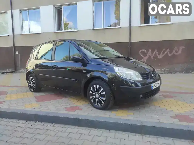 Мінівен Renault Scenic 2006 1.6 л. Ручна / Механіка обл. Житомирська, Звягель - Фото 1/21