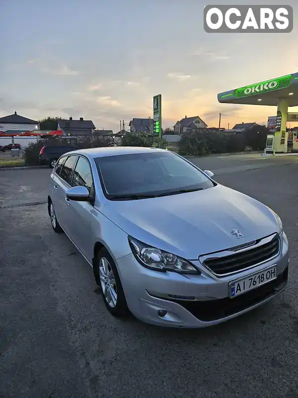 Універсал Peugeot 308 2016 1.6 л. Ручна / Механіка обл. Київська, Біла Церква - Фото 1/7