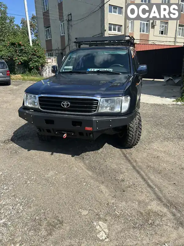 Внедорожник / Кроссовер Toyota Land Cruiser 2002 4.16 л. Автомат обл. Черновицкая, Черновцы - Фото 1/13