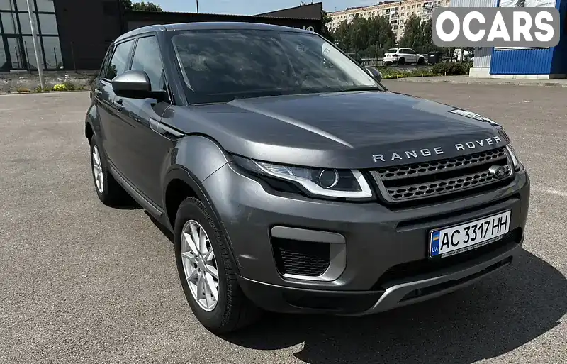 Внедорожник / Кроссовер Land Rover Range Rover Evoque 2015 2 л. Автомат обл. Волынская, Ковель - Фото 1/21