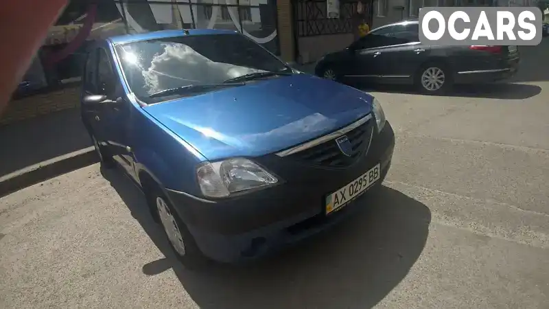 Седан Dacia Logan 2007 1.39 л. Ручная / Механика обл. Харьковская, Люботин - Фото 1/19