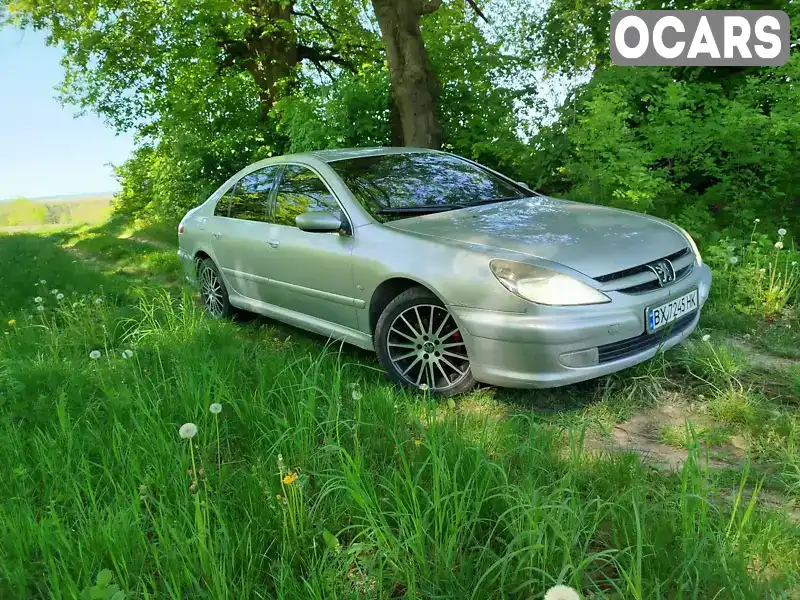 Седан Peugeot 607 2003 2.18 л. Ручная / Механика обл. Хмельницкая, Летичев - Фото 1/7