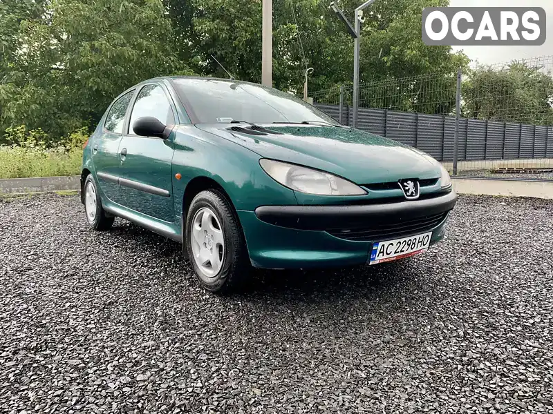 Хэтчбек Peugeot 206 1999 1.36 л. Ручная / Механика обл. Волынская, Луцк - Фото 1/19