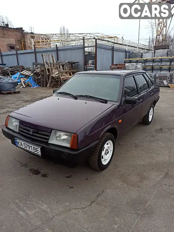 Седан ВАЗ / Lada 21099 1998 1.5 л. Ручна / Механіка обл. Київська, Київ - Фото 1/9