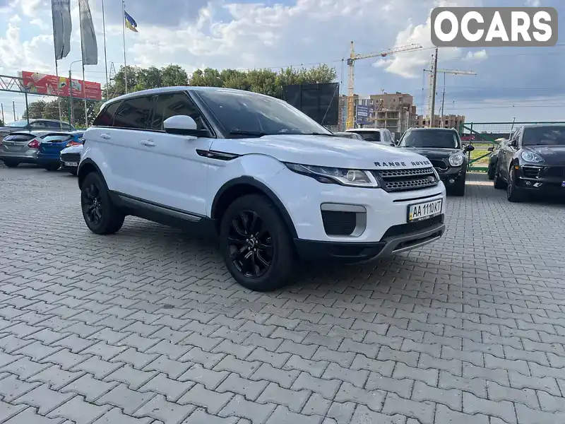 Позашляховик / Кросовер Land Rover Range Rover Evoque 2017 2 л. Автомат обл. Волинська, Луцьк - Фото 1/21