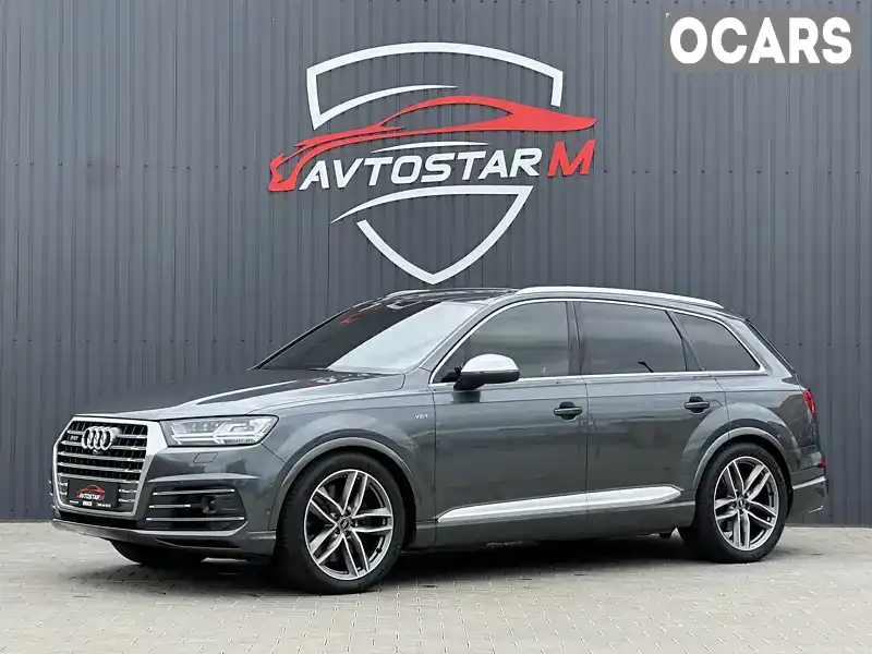 Позашляховик / Кросовер Audi SQ7 2017 3.96 л. обл. Закарпатська, Мукачево - Фото 1/21