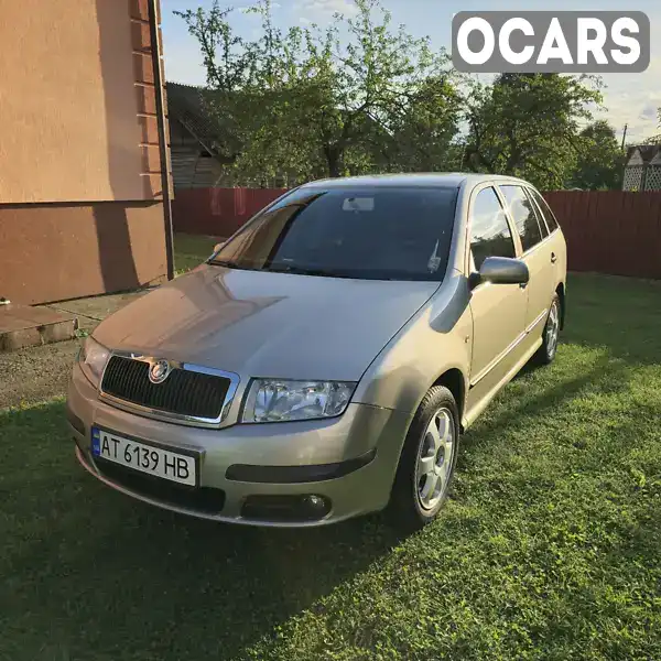 Универсал Skoda Fabia 2006 1.39 л. Ручная / Механика обл. Ивано-Франковская, Калуш - Фото 1/14