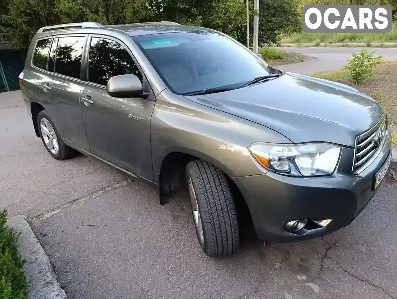 Внедорожник / Кроссовер Toyota Highlander 2008 3.5 л. Автомат обл. Днепропетровская, Желтые Воды - Фото 1/9