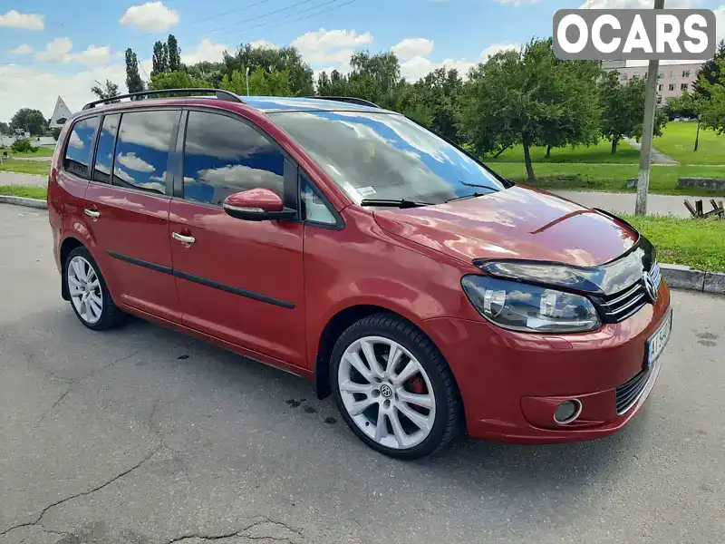 Мінівен Volkswagen Touran 2013 1.6 л. Автомат обл. Полтавська, Кременчук - Фото 1/21