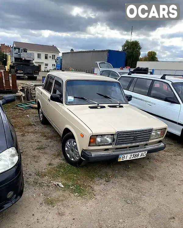 Седан ВАЗ / Lada 2107 1984 1.5 л. Ручная / Механика обл. Полтавская, Полтава - Фото 1/7