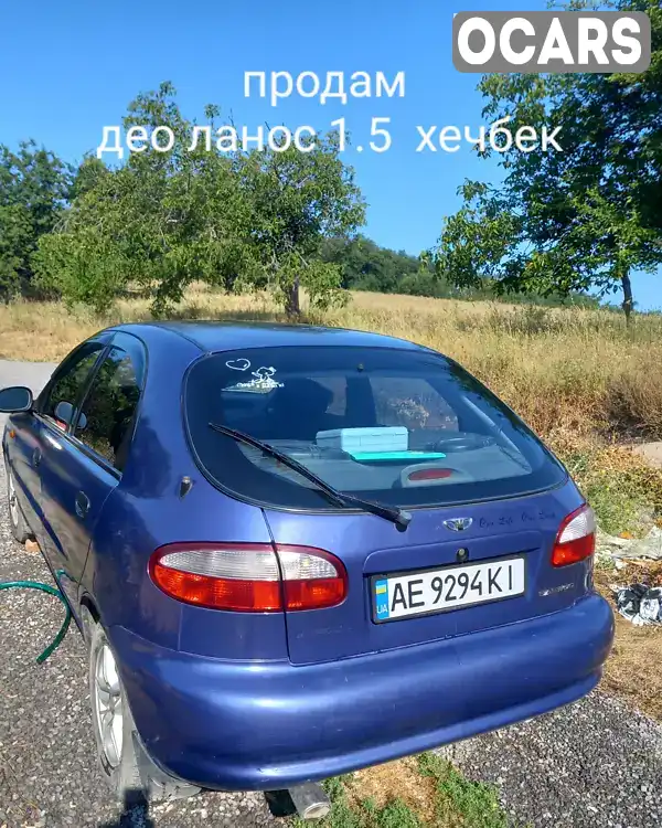 Хетчбек Daewoo Lanos 1998 1.5 л. обл. Дніпропетровська, Дніпро (Дніпропетровськ) - Фото 1/10