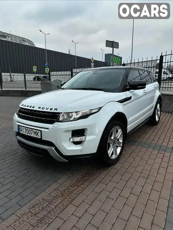 Внедорожник / Кроссовер Land Rover Range Rover Evoque 2012 2.18 л. Автомат обл. Киевская, Белая Церковь - Фото 1/14