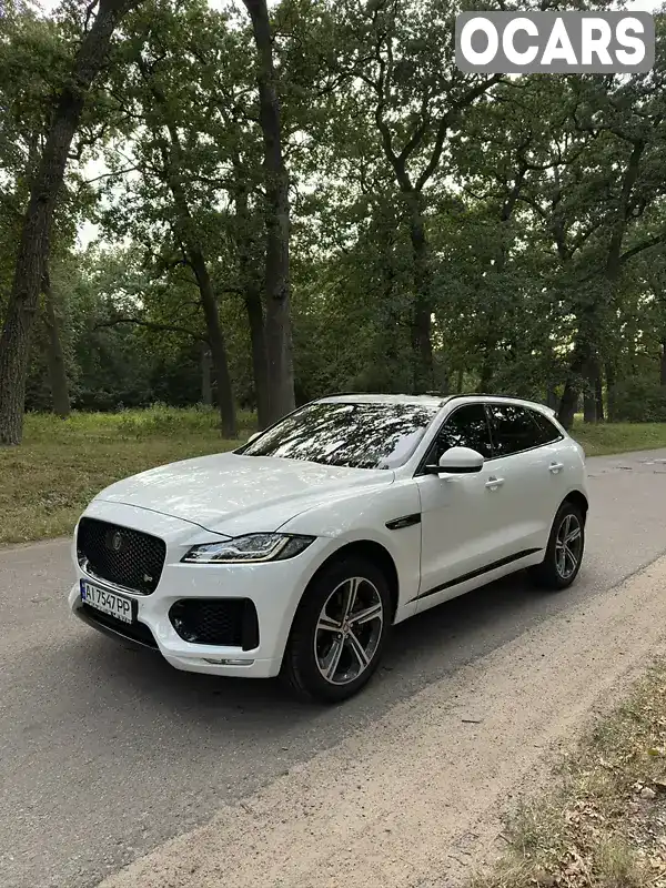 Внедорожник / Кроссовер Jaguar F-Pace 2018 2 л. Автомат обл. Киевская, Белая Церковь - Фото 1/21