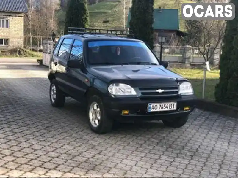 Внедорожник / Кроссовер Chevrolet Niva 2007 1.69 л. Ручная / Механика обл. Закарпатская, Тячев - Фото 1/7