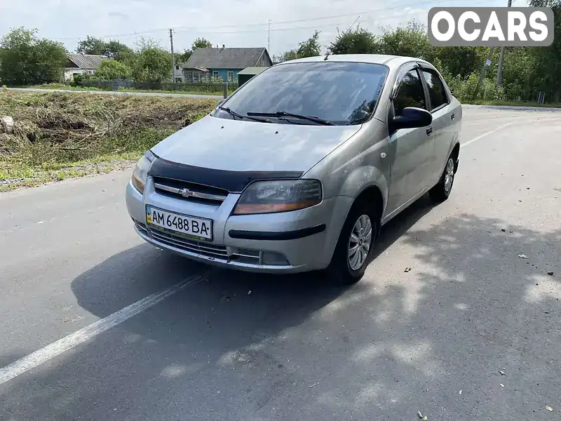 Седан Chevrolet Aveo 2006 1.5 л. Ручна / Механіка обл. Житомирська, Романів - Фото 1/11